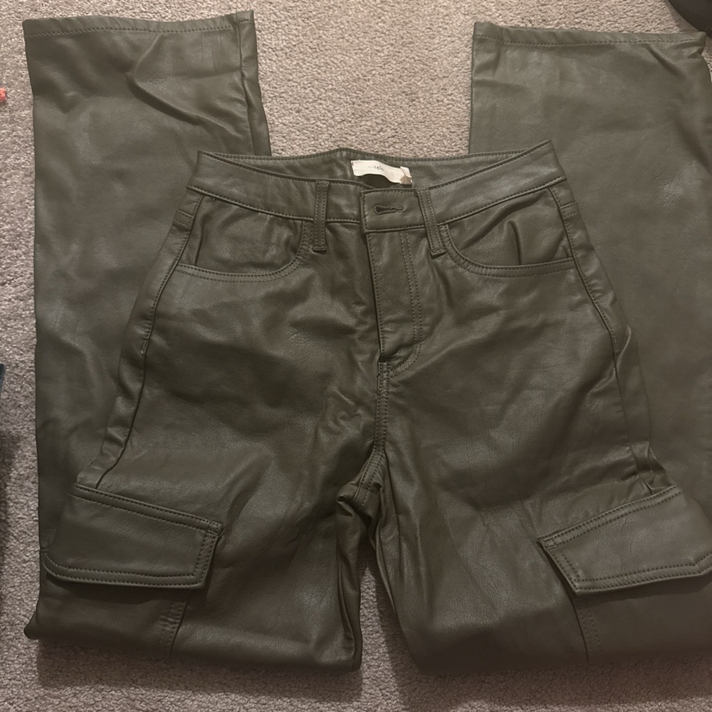 Olive Green Cargo Pants